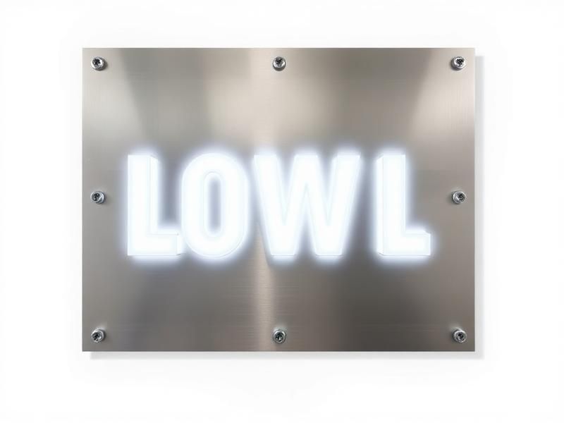 Push Through Signage