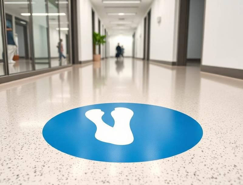 Footprint Floor Sticker