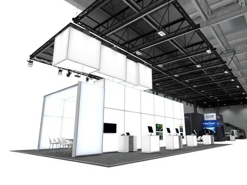 Modular Backlit Booths