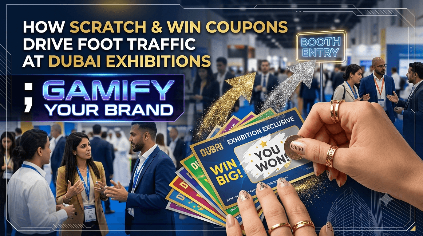 How Scratch & Win Coupons Drive Foot Traffic at Dubai Exhibitions